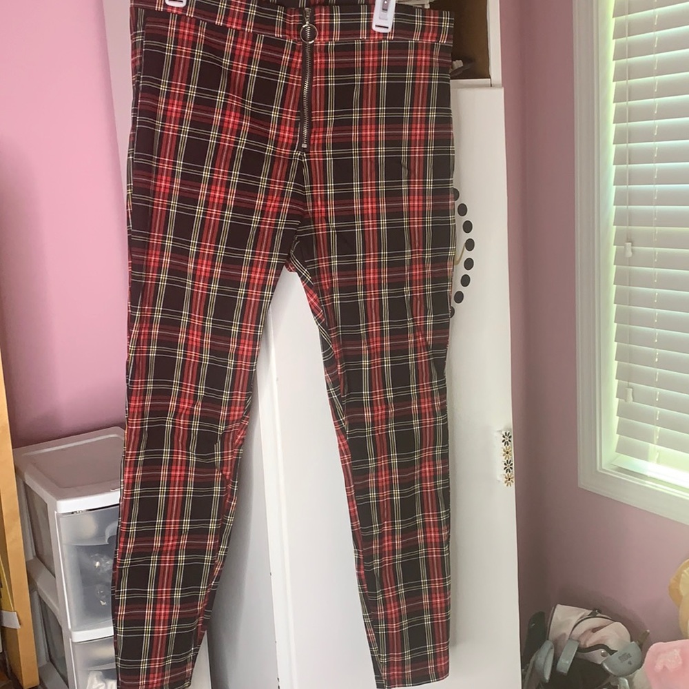 Plaid pants